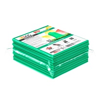 Мешки для мусора 160 л, зеленые, в пачке 10 шт., ПВД, 40 мкм, 900х1100 мм, i-Bag в Буденновске