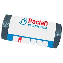 Мешки для мусора 60 л, черные, в рулоне 50 шт., ПНД, 6,2 мкм, 800х600 мм, PACLAN Professional, 604078 в Буденновске