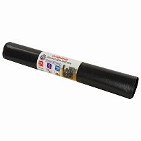 Мешки для мусора 240 л, черные, в рулоне 5 шт., ПВД 80 мкм, 1400х900 мм, LAIMA, 605339 в Буденновске