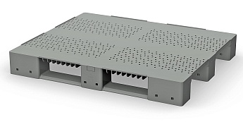 Поддон пластиковый перфорированный (усилен 2 трубами) в Буденновске Поддон пластиковый перфорированный (усилен 2 трубами) в Буденновске